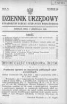 Dziennik Urzędowy Kuratorjum Okręgu Szkolnego Poznańskiego 1928.11.01 R.5 Nr13