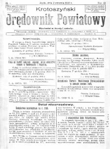 Krotoszyński Orędownik Powiatowy 1935.01.02 R.60 Nr1