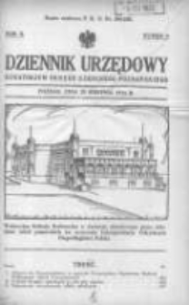 Dziennik Urzędowy Kuratorjum Okręgu Szkolnego Poznańskiego 1933.08.25 R.10 Nr9