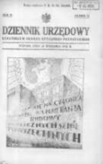 Dziennik Urzędowy Kuratorjum Okręgu Szkolnego Poznańskiego 1933.09.23 R.10 Nr11