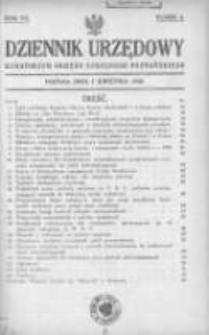 Dziennik Urzędowy Kuratorjum Okręgu Szkolnego Poznańskiego 1930.04.01 R.7 Nr4