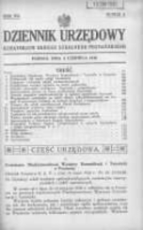 Dziennik Urzędowy Kuratorjum Okręgu Szkolnego Poznańskiego 1930.06.02 R.7 Nr8