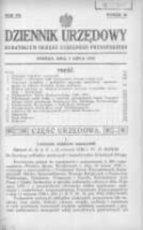 Dziennik Urzędowy Kuratorjum Okręgu Szkolnego Poznańskiego 1930.07.03 R.7 Nr10