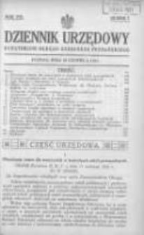 Dziennik Urzędowy Kuratorjum Okręgu Szkolnego Poznańskiego 1931.06.18 R.8 Nr7