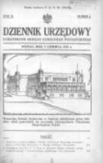 Dziennik Urzędowy Kuratorjum Okręgu Szkolnego Poznańskiego 1933.06.07 R.10 Nr6