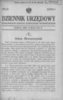 Dziennik Urzędowy Kuratorjum Okręgu Szkolnego Poznańskiego 1934.05.28 R.11 Nr5