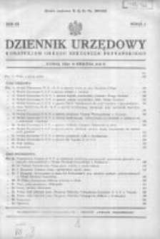 Dziennik Urzędowy Kuratorjum Okręgu Szkolnego Poznańskiego 1935.04.26 R.12 Nr4