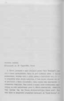 Głos w dyskusjii na konferencji naukowo-dydaktycznej, poświęconej naukom pomocniczym historii Katowice-Wisła, 20-22 V 1975
