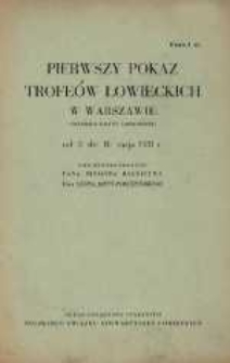 Pierwszy pokaz trofe&oacute;w łowieckich w Warszawie