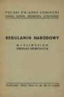 Regulamin Narodowy Myśliwskich Strzelań Sportowych
