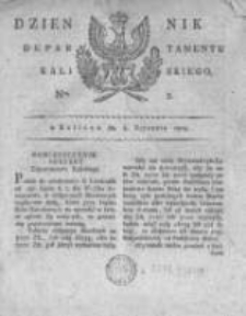 Dziennik Departamentu Kaliskiego. 1809.01.08 nr2