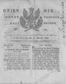Dziennik Departamentu Kaliskiego. 1809.03.08 nr10