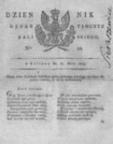 Dziennik Departamentu Kaliskiego. 1809.05.25 nr22