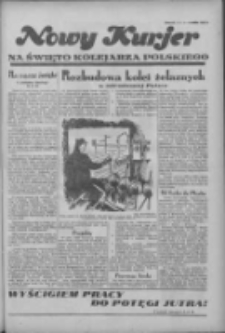 Nowy Kurjer: na Święto Kolejarza Polskiego 1935.09.29