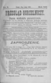 Przegląd Gorzelniczy. Organ Wydziału Gorzelniczego. 1906 R.12 nr2