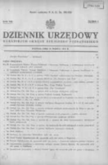 Dziennik Urzędowy Kuratorjum Okręgu Szkolnego Poznańskiego 1936.03.31 R.13 Nr3