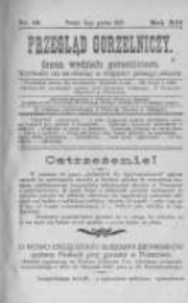 Przegląd Gorzelniczy. Organ Wydziału Gorzelniczego. 1906 R.12 nr12
