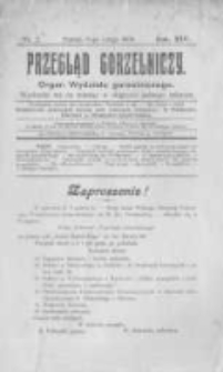 Przegląd Gorzelniczy. Organ Wydziału Gorzelniczego. 1908 R.14 nr2