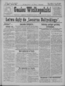 Goniec Wielkopolski: najtańsze i najstarsze bezpartyjne pismo dla wszystkich stan&oacute;w 1927.09.14 R.50 Nr210