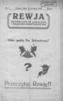 Rewja: informator po lokalach i miejscach rozrywkowych 1928.12.31 R.1 Nr3