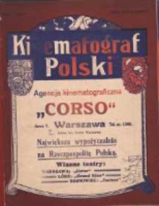Kinematograf Polski 1919.05.21 R.1 Nr4