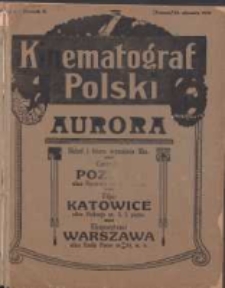 Kinematograf Polski 1920.01.25 R.2 Nr1