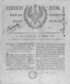 Dziennik Departamentu Kaliskiego. 1810.01.05 nr1