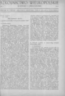 Szkolnictwo Wielkopolskie: materiały i opracowania: dodatek do Dziennika Urzędowego Kuratorium Okręgu Szkolnego Poznańskiego 1947 Nr3