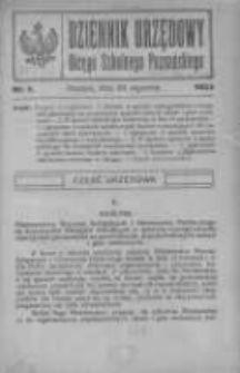 Dziennik Urzędowy Okręgu Szkolnego Poznańskiego 1923.01.26 Nr1