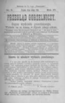 Przegląd Gorzelniczy. Organ Wydziału Gorzelniczego. 1898 R.4 nr2