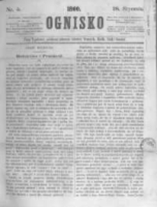 Ognisko. 1860.01.28 R.1 nr5