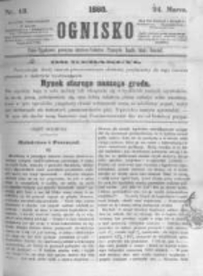 Ognisko. 1860.03.24 R.1 nr13
