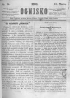 Ognisko. 1860.03.31 R.1 nr14