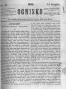 Ognisko. 1860.08.25 R.1 nr35