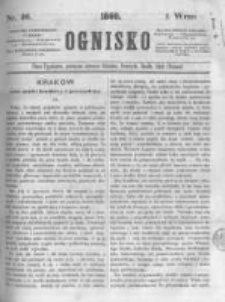 Ognisko. 1860.09.01 R.1 nr36