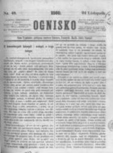 Ognisko. 1860.11.24 R.1 nr48