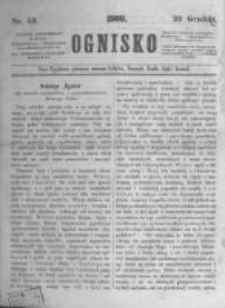 Ognisko. 1860.12.29 R.1 nr53