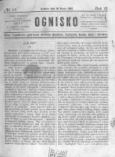 Ognisko. 1861.03.16 R.2 nr11