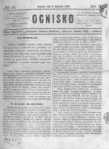 Ognisko. 1861.04.06 R.2 nr14