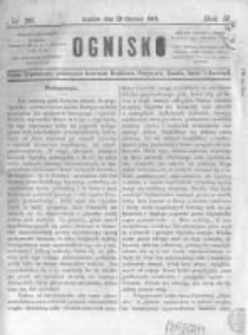 Ognisko. 1861.06.29 R.2 nr26