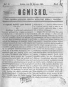 Ognisko. 1862.01.25 R.3 nr4