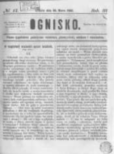 Ognisko. 1862.03.30 R.3 nr13