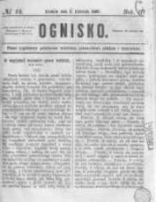 Ognisko. 1862.04.06 R.3 nr14