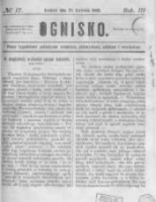 Ognisko. 1862.04.27 R.3 nr17