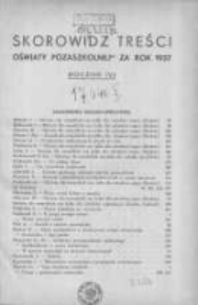 Oświata Pozaszkolna: miesięcznik poświęcony zagadnieniom praktycznym pracy społeczno-oświatowej 1937 styczeń R.4 Nr1