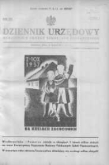 Dziennik Urzędowy Kuratorium Okręgu Szkolnego Poznańskiego 1937.09.30 R.14 Nr7