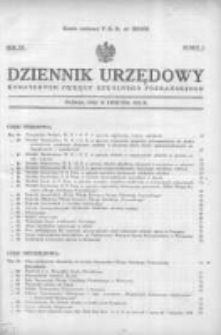 Dziennik Urzędowy Kuratorium Okręgu Szkolnego Poznańskiego 1938.04.30 R.15 Nr3