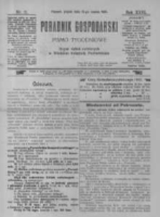 Poradnik Gospodarski. Pismo Tygodniowe. 1915.03.12 R.26 nr11