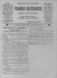 Poradnik Gospodarski. Pismo Tygodniowe. 1915.06.11 R.26 nr24