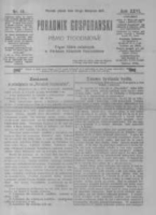 Poradnik Gospodarski. Pismo Tygodniowe. 1915.11.26 R.26 nr48